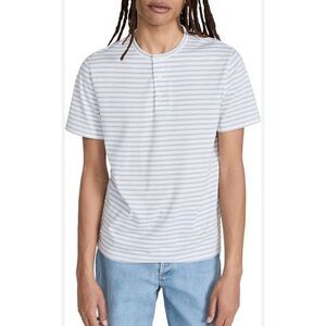 Vince Stripe Henley T-Shirt